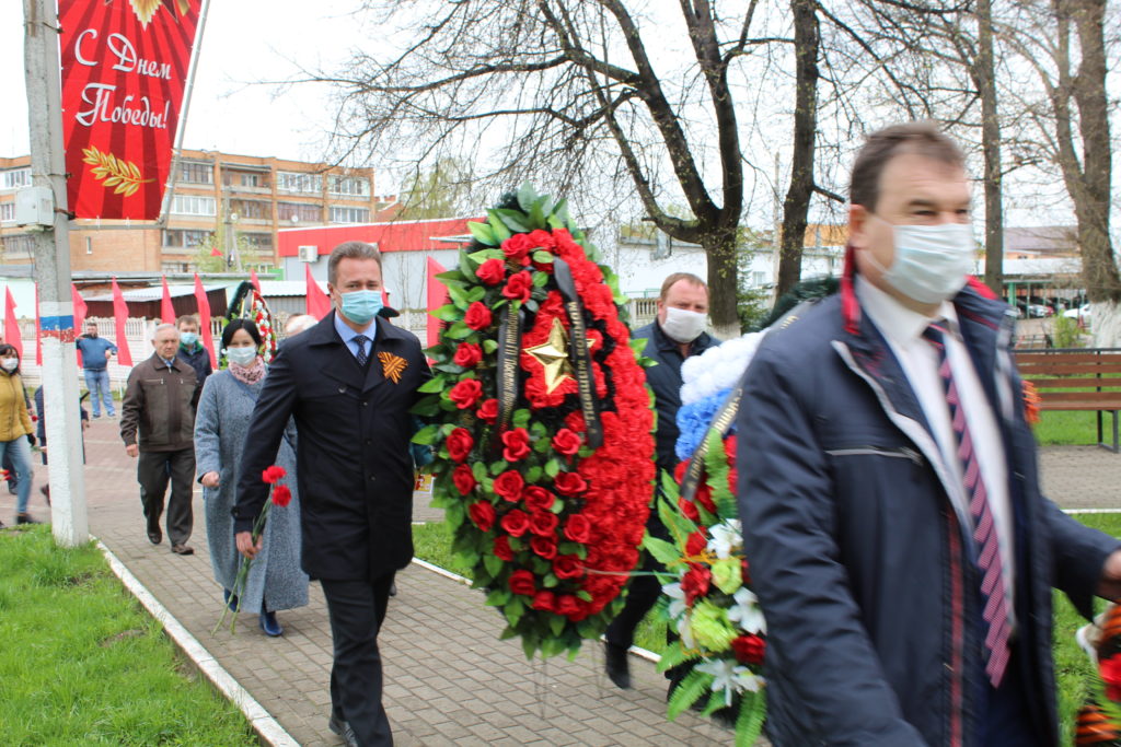 Митинг, посвященный 75-летию Победы прошел в Воротынске