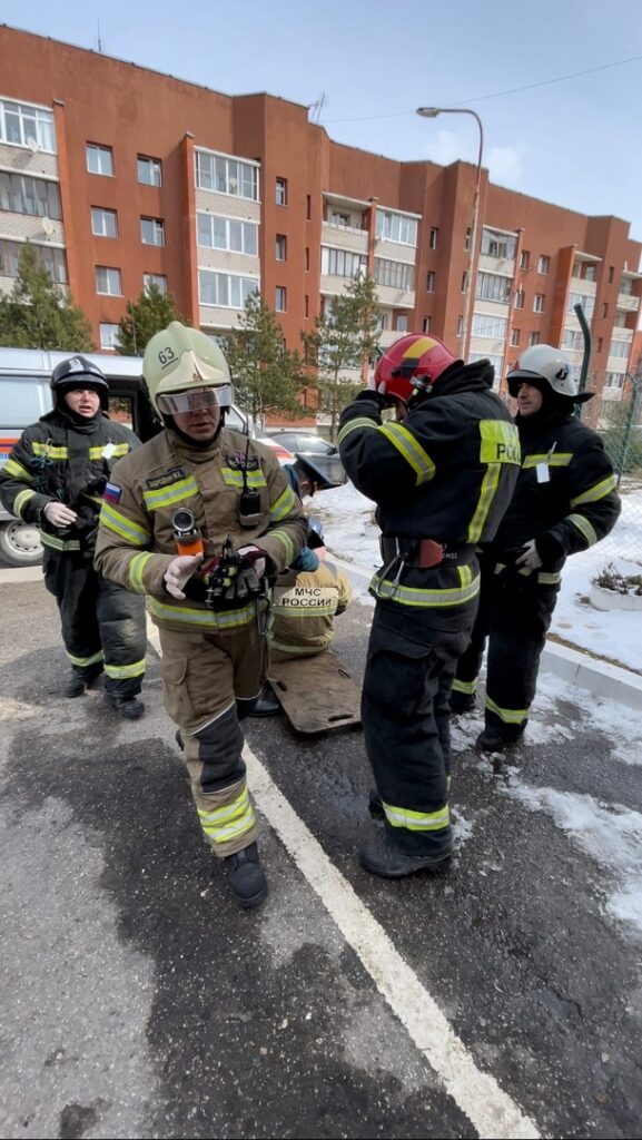 В Воротынске прошли соревнования пожарно-спасательных и аварийно-спасательных формирований