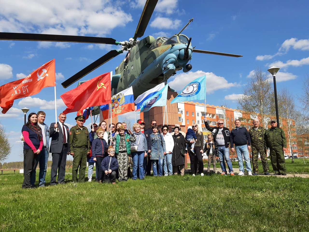 В Бабынинском районе прошел автопробег "ЗНАМЯ ПОБЕДЫ"