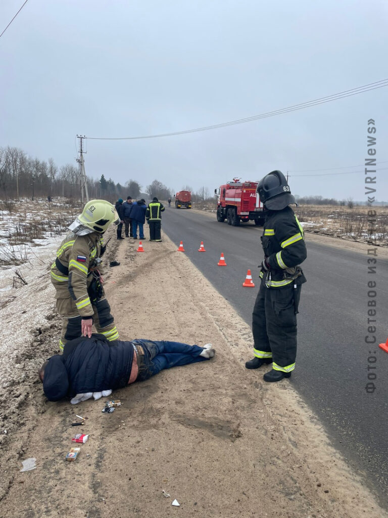 При въезде в Воротынск произошло ДТП с пострадавшим