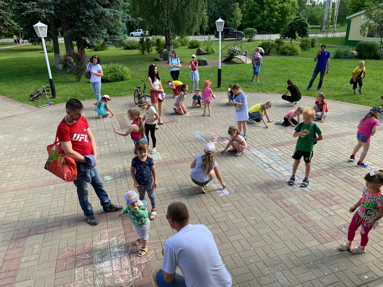 Праздничное мероприятие в честь праздника "Дня защиты детей"